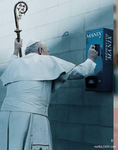 Der Papst und die Kondome